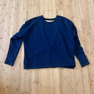Nike Women's Crewneck Sweater - Navy Blue